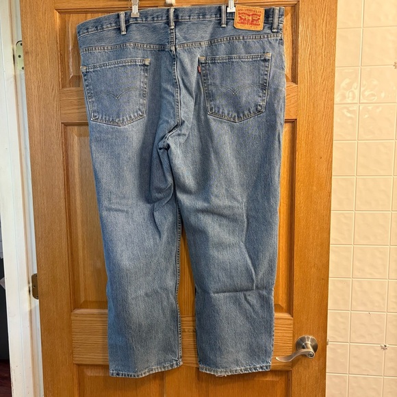 Levi’s 550 Relaxed Fit Men’s Jeans 45X30 Loose Heavy Non-Stretch Denim Straight - Picture 3 of 7